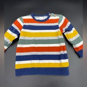 H&M striped grey/blue/orange size: 1-2 yr old sweatshirt